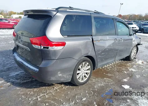 2011 Toyota Sienna Limited V6 из США, поврежденный, VIN 5TDYK3DC1BS175201